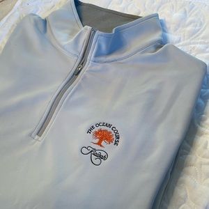 Peter Millar 1/4 Zip Pullover Crown Sport. Size XL